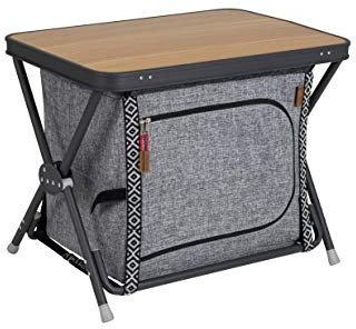 Bo-Camp Urban Outdoor Urban Outdoor Schrank/Tisch/Esstisch, 60 x 44 x 48 cm, Anthrazit