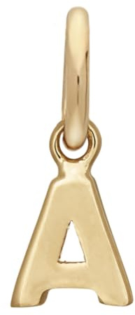 JC Schmuck | Buchstaben Goldanhänger | Anhänger 585 Gelbgold | Initialien Kettenanhänger Unisex Kinder Damen inkl. Schmucketui 14 Karat | 283 077