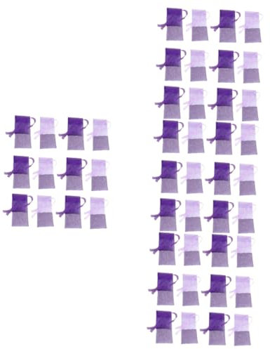 PartyKindom 96 Stück Beutel Potpourri-Beutel Garderoben-Erfrischer Beutel Leere Beutel Getrockneter Lavendel Große Kleine Beutel Organizer Geschenkbeutel Große Beutel Mullbeutel