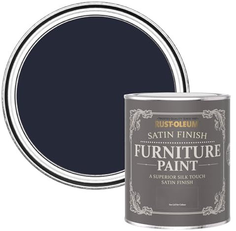 Rust-Oleum Blue Furniture Paint in Satin Finish - Odyssey 750ml