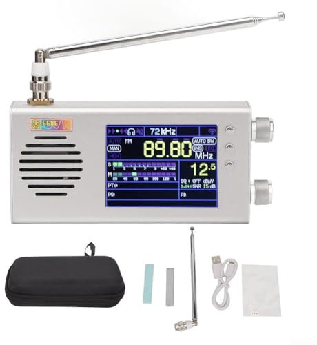 Oceanlend Portable Full Band Radio,TEF6686 Plus Full Band Radio 2nd Generation All Band Radio V1.18 Firmware for SW MW LW FM AM, 589V32B7X3000G46GP5O3A1F99
