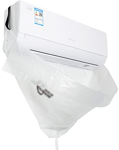 GODFSAHG Housse de Nettoyage pour climatiseur Housse de Nettoyage étanche pour climatiseur Mural, Sac de Protection Contre la poussière et Le Lavage pour climatiseur 1P-2P (Taille : 1-2P)
