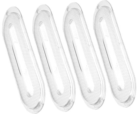 HOUDERCO 4pcs Light Covering Tool for Kitchen Hood Indoor Range Hood Light Covers Accessory