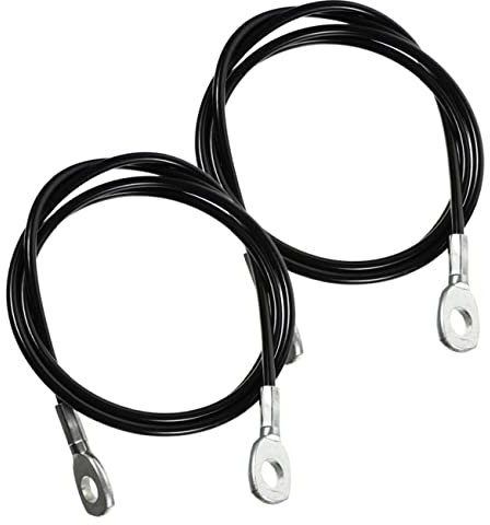 BRIGHTFUFU 2stücke Zubehör Für Trainingsgeräte Fitnesskabel Ersatzkabel Multifunktions-flaschenzug Mit Pu-überzug Für -fitnessstudios