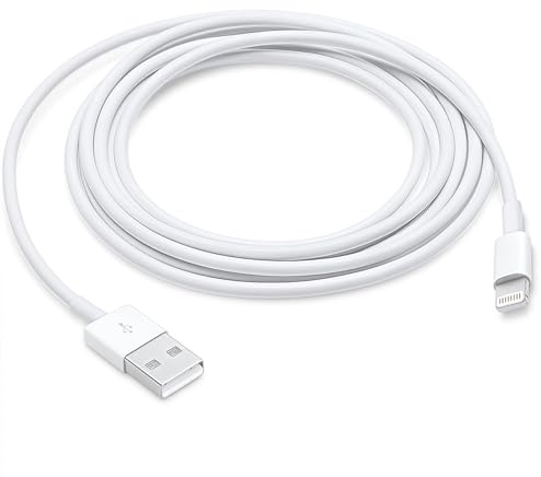 2m USB A to Lightning Cable - MFi Certified Car Carplay Charger Cable, Long Auto Charging Lead Compatible with iPhone 14 pro max,13 Plus,SE 2nd/12/11/Xs/XR, AirPods Pro, AirPods (2nd/3nd Gen) Earbuds
