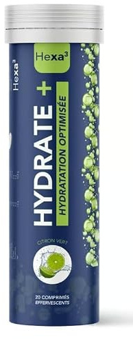 Tube Electrolytes + Vitamines 20 cachets effervescentes Hydrate +