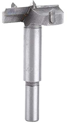 Forstnerbohrer, Oberfräser Fräsköpfe Topfbohrer mit Zentrierspitze Bohrer Hartmetall Holzbearbeitung Boring Flach Holz Schneidwerkzeug Satz10mm-65mm(42MM)