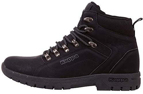 Kappa 242752 Herren Kurzschaft Stiefel Winterstiefel schwarz, Schuhgröße:43 EU