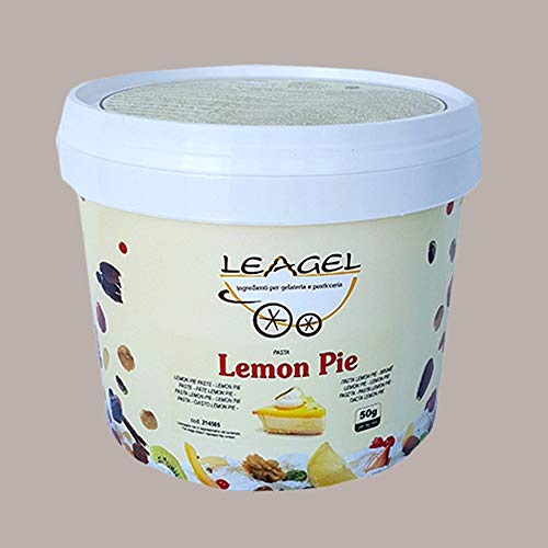 Leagel Lemon Pie Pasta Concentrata per Gelato Torta al Limone, 3,5 Kg