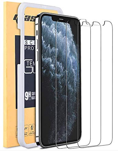 StyleDesign Displayschutzfolie für Smartphone, kompatibel mit iPhone 12 Mini, Panzerglas, 9H mit Positionierungshilfe, 3er Pack, durchsichtig, I4