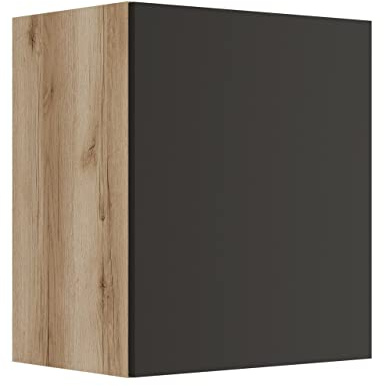 Küchen Hängeschrank Noah O506-0+ in anthrazit 50 cm breit