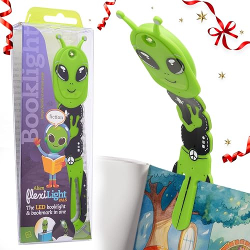 Gifts for Readers & Writers Flexilight Leselampe | 2 in 1 Lesezeichen Buch Licht | LED Clip On Leselampe | Kinder und Erwachsene Buchlampe | Buchzubehör | Geschenk für Leser, Buchliebhaber