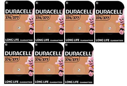 Duracell 377, SR626, Uhrenbatterie - 7 Batterien