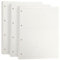 FYY 3 Packs A4 Paper Line, A4 Refill Paper 135 Sheets (270 Pages) for 4 Ring Binder Notebook, Refill Inserts for Filofax A4, Notes, Diary, Sketch, Bullet Journal, Painting (Line)