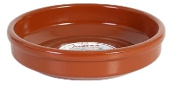 Azofra Casserole en terre cuite 20 x 20 x 4 cm (18 unités)