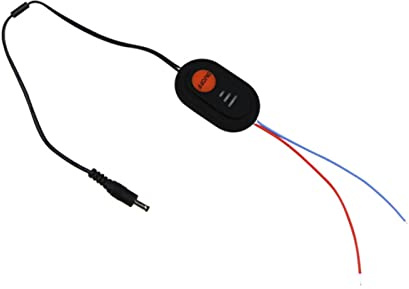 Wasserdichter Silikon-Druckknopfschalter, 3 Gänge, einstellbarer Temperaturregler, elektrische Heizung, Bekleidungszubehör, Temperaturregelungsschalter