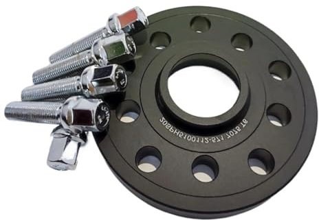 nongyo Kompatibel Mit Skoda Für Fabia Für Kodiaq, 1 Stück PCD 5x100 5x112 CB: 57,1 Mm Spurverbreiterungen, Räder, Distanzstück, Verbreiterungsadapter, Separadores Naben-Radabstandshalter(12mm)