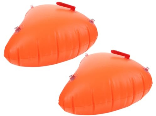 SKISUNO 2 Stück Kleine Aufblasbare Sicherheitsairbags für Kajaks aus Robustem Material mit Kenterschutz für Wassersport und Notfälle