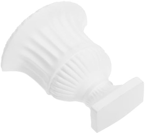 Yardwe Wand-pflanzenhalter Aus Gips Halbvasen-Design Minimalistische Wandvase Moderne Dekorative Vase Blumenvase Für Bauernhaus-dekor Hängende Pflanzenvase Moderne Wandvase Trockenblumenv