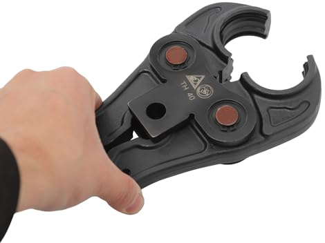 gegeweeret Ganasce a pressione TH40 per pinze a crimpatura, di alta qualità, resistenti all'usura, con fori preforati, per tubi in alluminio, PEX, PB e raccordi in rame