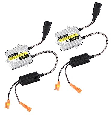 Ciieeo 2pezzi Dc Xenon Ballast Con Accensione Elettronica Rapida Resistente Al Calore e Anti-invecchiamento Per Auto e Moto