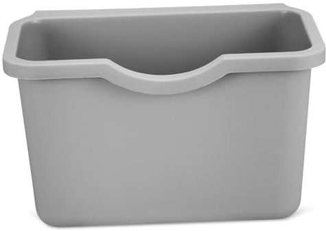 MUELODSIC Contenedor Basura Cocina Pequeño Colgante Versátil con Doble Montaje Ahorro Espacio para Encimera o Puerta Armario