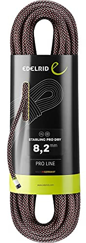 EDELRID Starling Pro Dry 8,2 mm Halbseil, Night, 50m