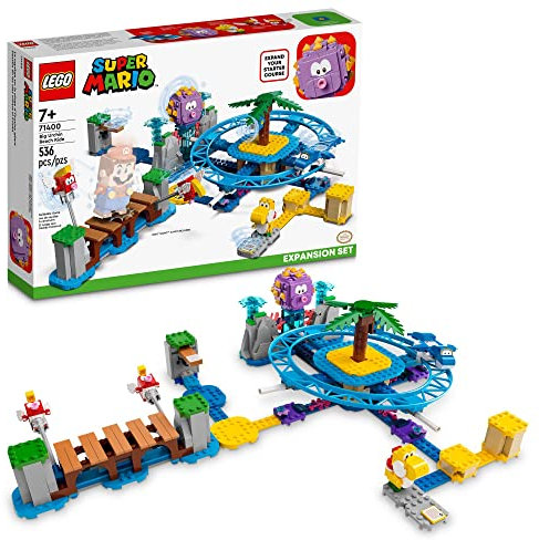 LEGO Super Mario Big Urchin Beach Ride Expansion Set 71400 Building Kit; Collectible Toy for Kids Aged 7 and up (536 Pieces)