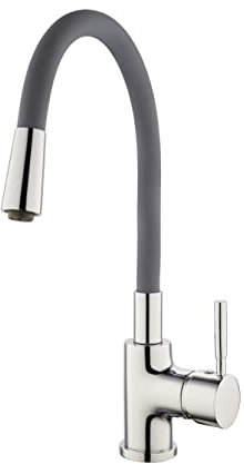 Spültischarmatur Barcelona Chrom/Grau