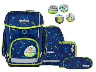 ergobag cubo Set ergonomischer Schulranzen Klassisch 5-teilig 1. Klasse Grundschule