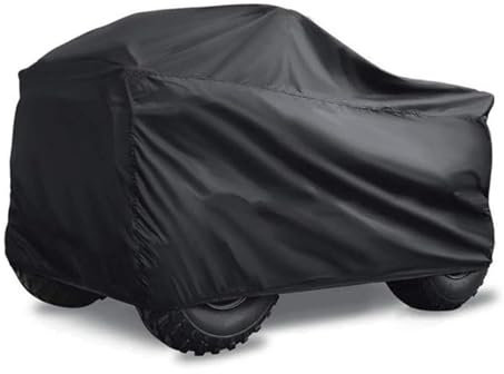 Bâche De Protection Pour Véhicule ATV, Housse De Protection Pour Quad Moto ATV, 420D Oxford Imperméable Couverture Quad ATV, Housse Pour Quad (Noir,256x110x120cm)