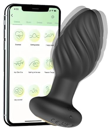 Plug Anale,Extenseur Homme 10 Modes Plug Anals Femme Débutante Vibrant Sex Toýs XXL Vibromasseurs Feminin à Distance Femme Clitoridien Puissant Anus Silencieux Gode Vibro-masseur Sextoyse QMO03
