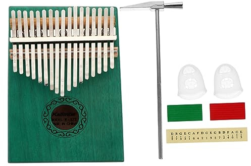 VANZACK Tragbares Daumenklavier Kalimba Für Anfänger Fingerklavier Im Retro-stil Leicht Und Einfach Zu Spielen Mit Filigranem Design Für Junge Leute Und Studenten