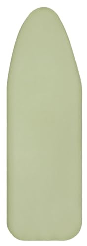 LUKDUNG Copriasse da stiro in cotone, con elastico per ferro da stiro, adatto per asse da stiro a vapore, 110-115 cm x 30-35 cm, verde