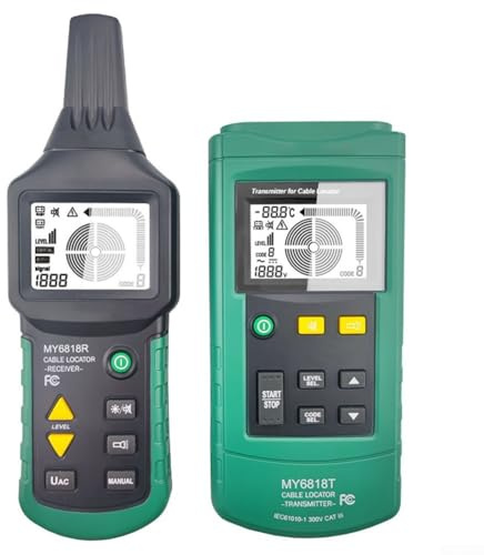 Underground Cable Fault Detector, MY6818 Line Breakpoint Tester, Wire Tracer for Electrical Cable Location and Testing