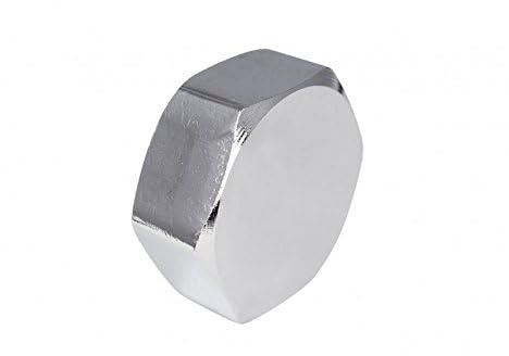 Chrome 3/4 BSP Thread Female Blanking End Cap Radiator Chrome Plug Water Pipe