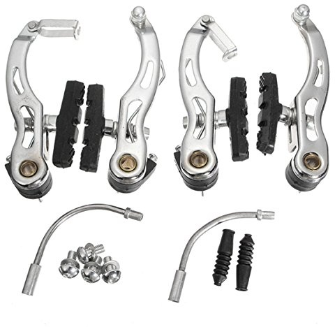 Inovey Road Mountainbike Fahrrad MTB BMX Legierung vorne und hinten V Bremshebel Bremssättel Set