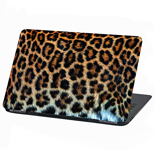 Laptop Folie Cover Abstrakt Klebefolie Notebook Aufkleber Schutzhülle selbstklebend Vinyl Skin Sticker (LP27 Leopardfell, 17 Zoll)
