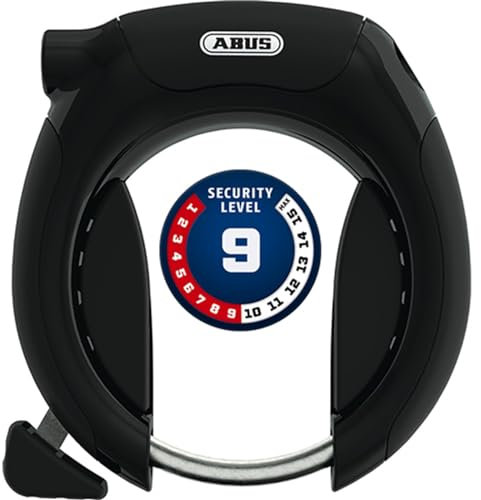 ABUS Rahmenschloss PRO Shield XPlus 5955 NR - Fahrradschloss zur Befestigung am Rahmen des Fahrrads - 8,5 mm - ABUS Sicherheitslevel 9 - Schwarz