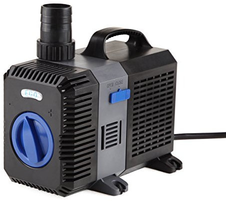 CHM GmbH Eco Teichpumpe 10 Watt Bachlaufpumpe Filterpumpe 3000l/h Pumpe Aquarium, Stilname: CTP 2800