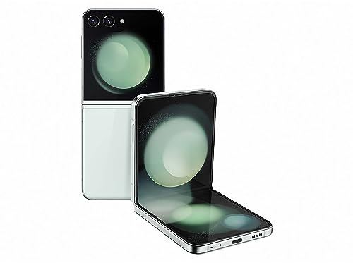 Samsung Galaxy Z Flip5 5G AI Smartphone (Mint, 8GB RAM, 256GB Storage)
