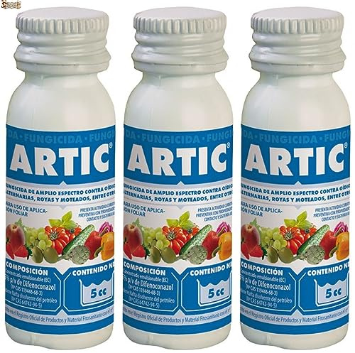 BricoLoco.com Fungicida sistémico amplio espectro contra oídios, alternarías, royas, moteados, etc ¡¡¡PACK 3 uds.!!! Aplicación foliar. Actividad curativa y preventiva (3)
