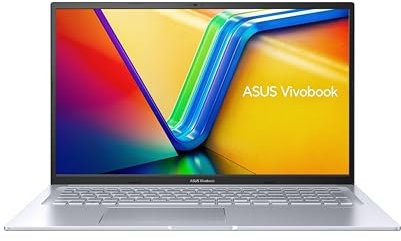 ASUS Vivobook 17X Pro N3704VA-AU140W 17.3 Pouces FHD PC Portable (Intel Core i9-13900H 5.4 Ghz, 16Go DDR5, 1To SSD, Intel Iris X Graphics, Windows 11 Home) - Clavier AZERTY - Silver