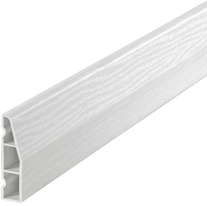White Satin 60mm Chamfered Door Architrave 5.3m