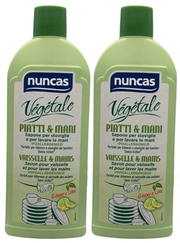 Sapone per Stoviglie e per Lavare le Mani, Perfetto per Biberon e Stoviglie dei Bambini, 500ml (2 Unità)