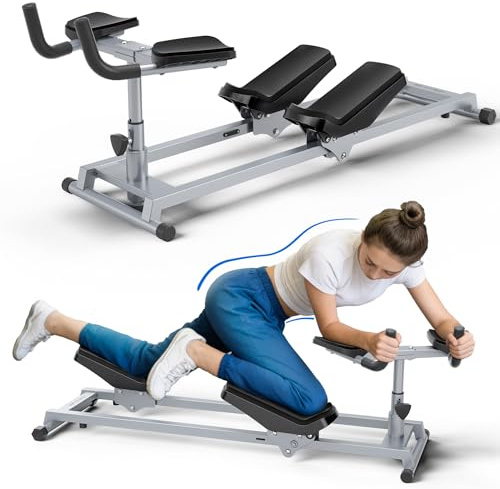 seanleecore Primal Crawl & Spine Twist and Stretch Trainer – Full Body Low-Impact Cardio Machine with Adjustable Hand Grips, Knee Support & Steel Frame | Home Gym Equipment