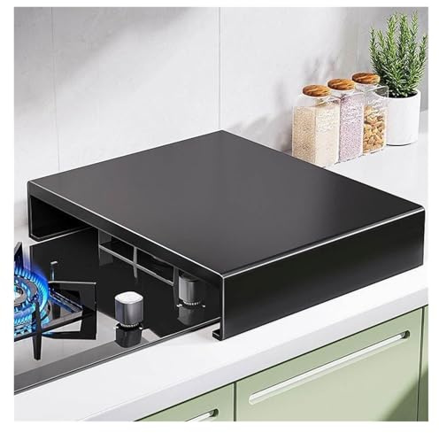 Organizer da Banco Resistente Alle Alte Temperature Piastra Copertura Multifunzione Copertura Supporto per Fornelli Adatto per Piani Lavoro Lavelli WXQTM(35x40x7cm)