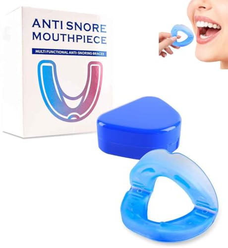 Rinovax Bite Antirussamento-Dispositivo Antirussamento Rinovax - Supporto per un Sonno Sereno,Aiuta a Ridurre il Russare,Migliorare la respirazione e il comfort,Facile Da Pulire (1PCS)