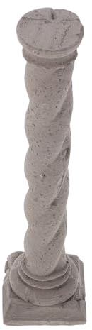 Toddmomy Roman Column Fish Tank Ornament, Cement Aquarium Decor 18.5cm X 4.5cm, Miniature Ruins Pillar for Aquatic Landscape and Shrimp Hideout, Home and Freshwater Aquarium Decoration