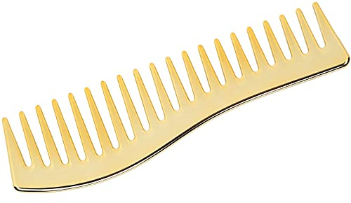 ZJchao Pettine Districante a Denti Larghi Senza Manico Pettine Districante per Capelli Senza Manico - Shampoo Grande Salone per Uomini e Donne, Design a Denti Larghi in Plastica di Alta qualità per